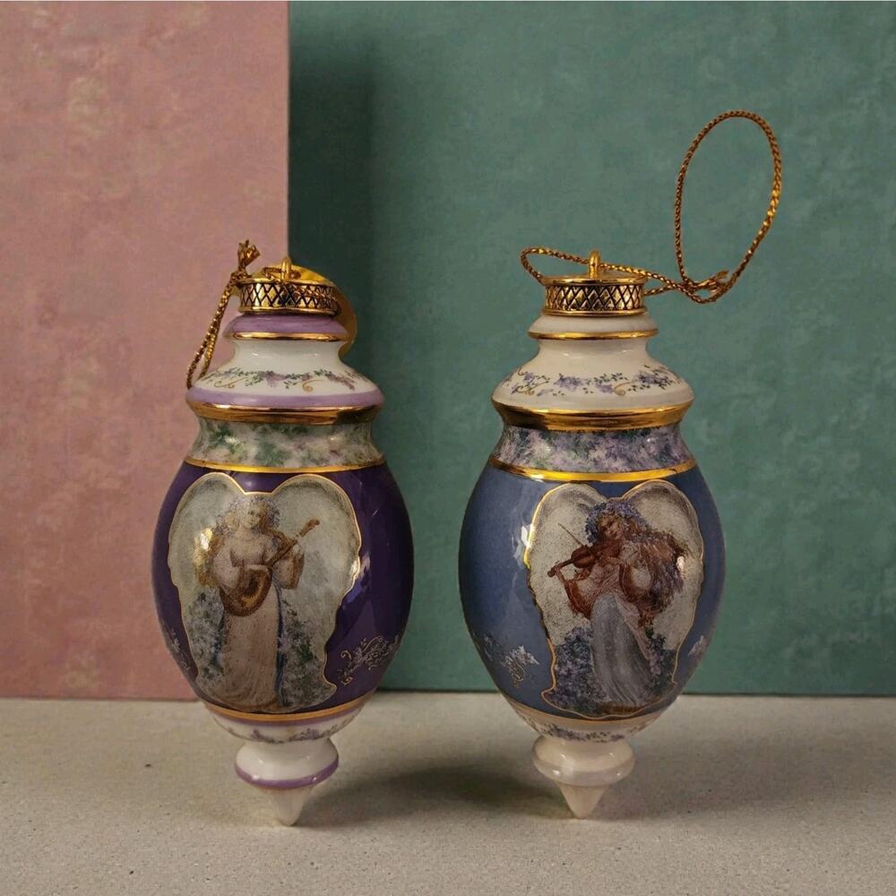 Symphony of Angels Tranquilitys Serenade Divine Melody Christmas Ornaments